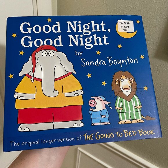 Good Night, Good Night - by Sandra Boynton (Hardcover) MUST BE BUNDLED - Picture 1 of 4